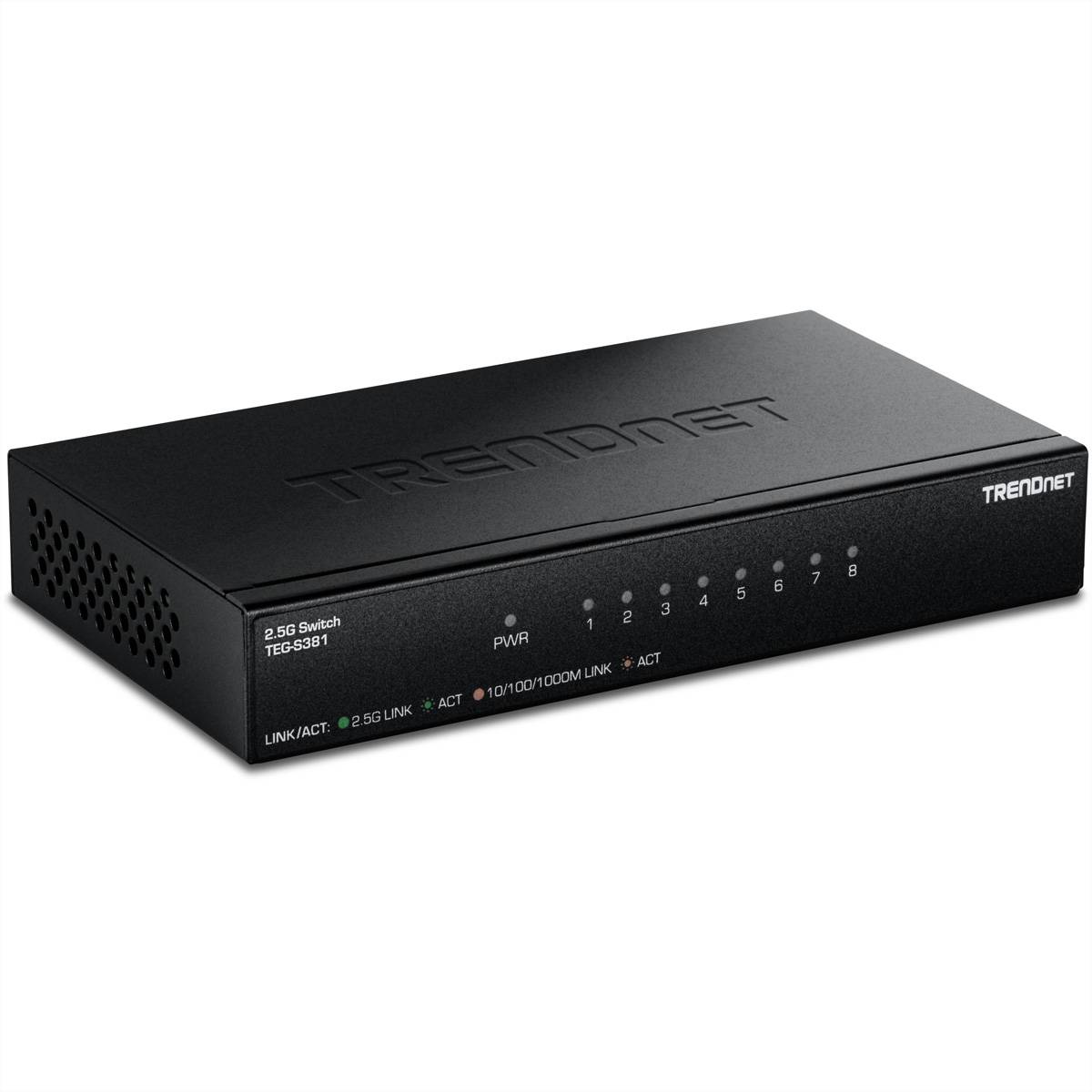TRENDnet TEG-S381 8-Port 2.5G Switch Netzwerk-Infrastruktur Switches