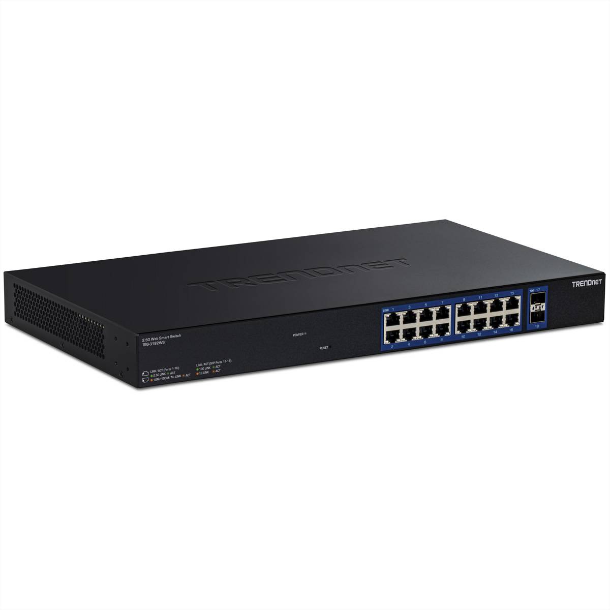 TRENDnet TEG-3182WS 18-Port Multi-Gigabit Web Smart Switch Netzwerk-Infrastruktur Switches