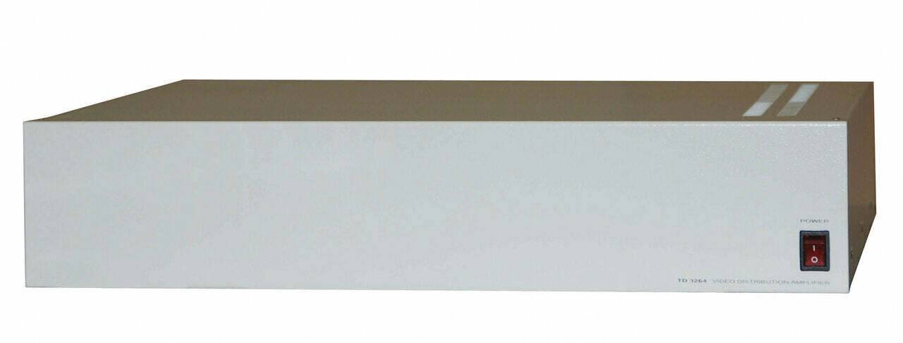 VVS-3264 BURG GARD, Videoverteilerverstärker,8(1x8) Eing.auf inkl.19"Befest.,230V