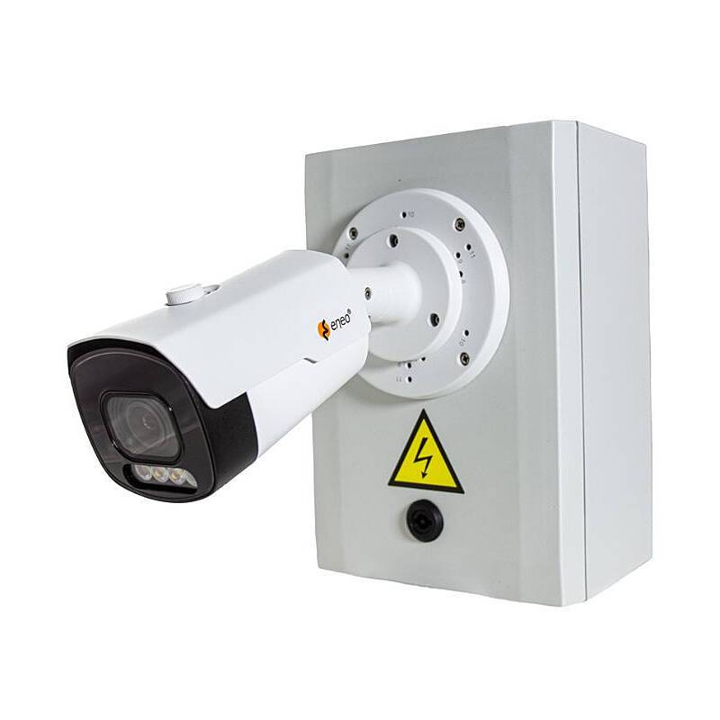 Eneo Mobile LTE-Überwachungskamera 4K, IP67, 230V, Professionelle 4K Überwachungskamera für Mobile Videoüberwachung(Bli