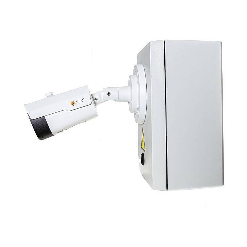 Eneo Mobile LTE-Überwachungskamera 4K, IP67, 230V, Professionelle 4K Überwachungskamera für Mobile Videoüberwachung(Bli