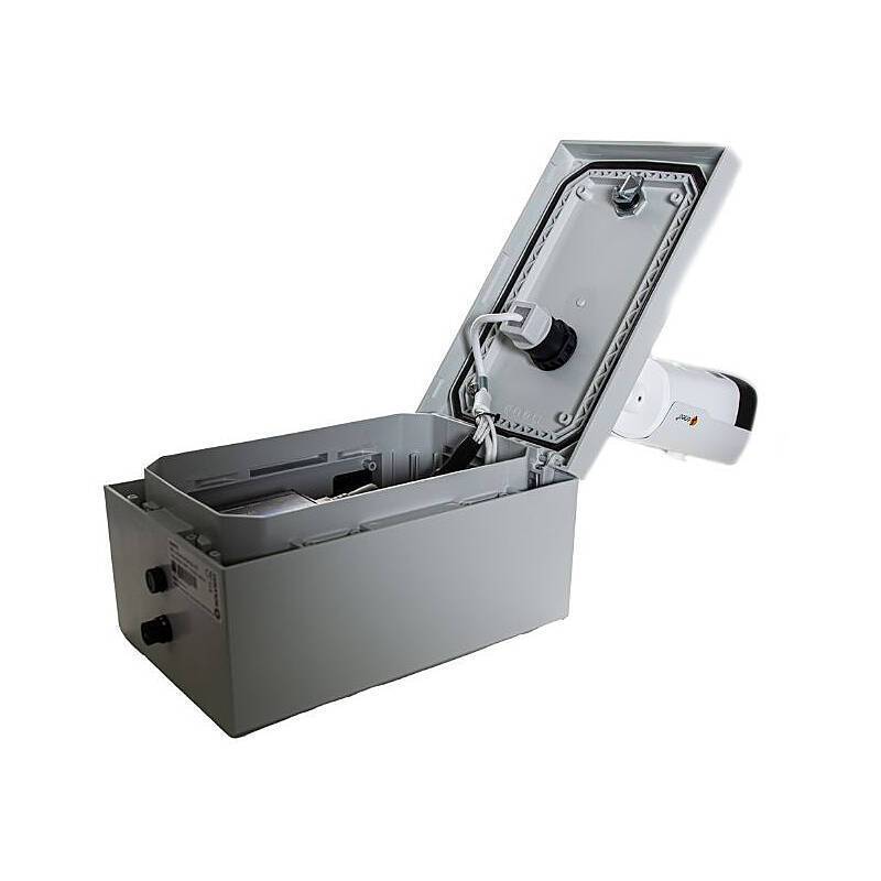 Eneo Mobile LTE-Überwachungskamera 4K, IP67, 230V, Professionelle 4K Überwachungskamera für Mobile Videoüberwachung(Bli