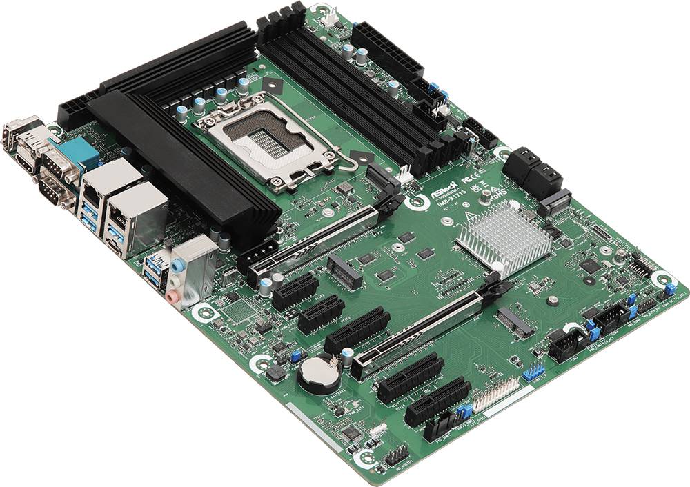 ASRock Mainboard IMB-X1715/W880/M/AI ATX Sockel 1851 Single - Mainboard - Intel Sockel 1851 (Core Ultra 100&200)