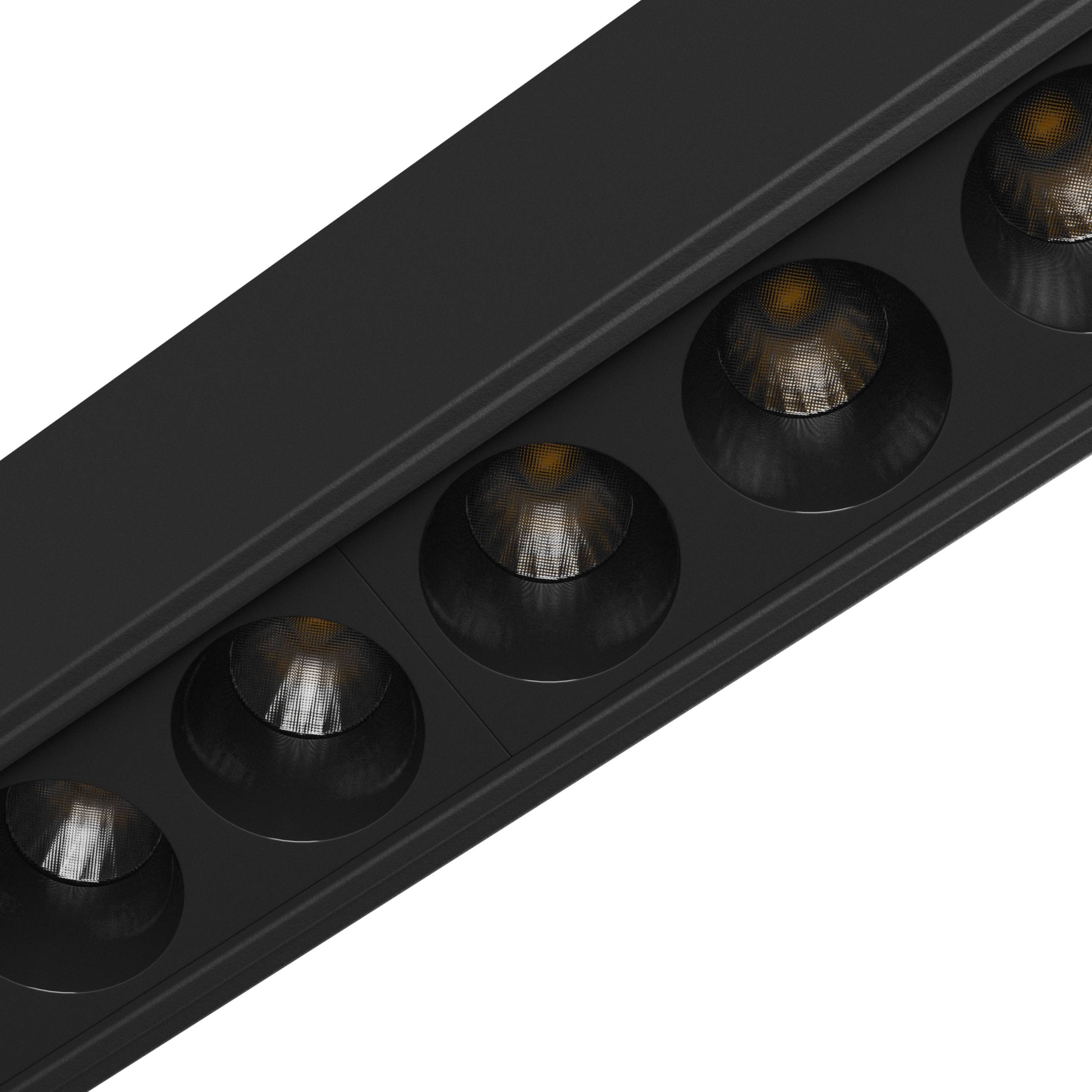 Spectrum LED Grid S Surface Mounted Deckenleuchte 12W 40° 1200lm schwarz IP20 Aufbau UGR>19 CCT 2700-4000K