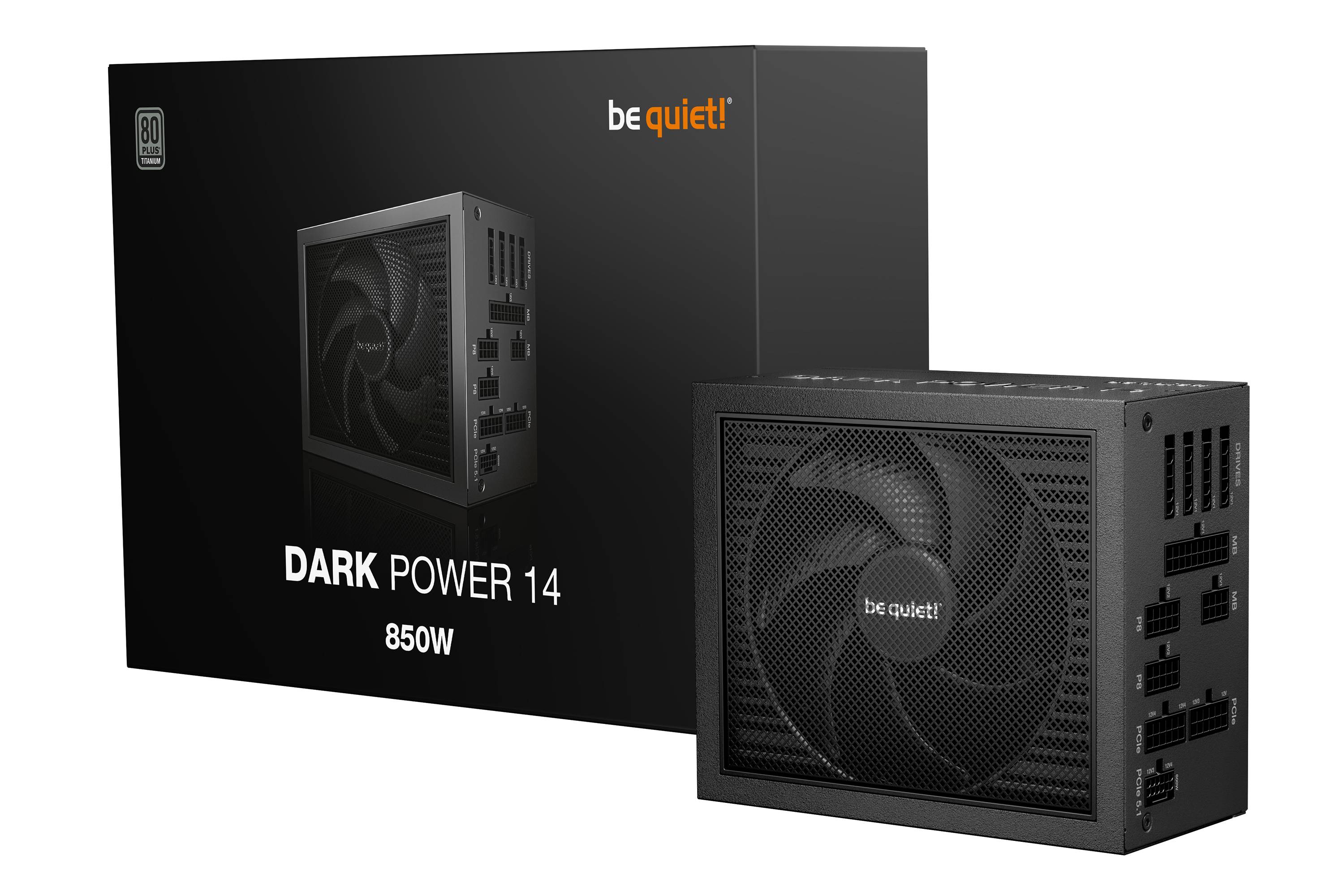 be quiet! Dark Power 14 850 W - 80 Plus Titanium, 850 W