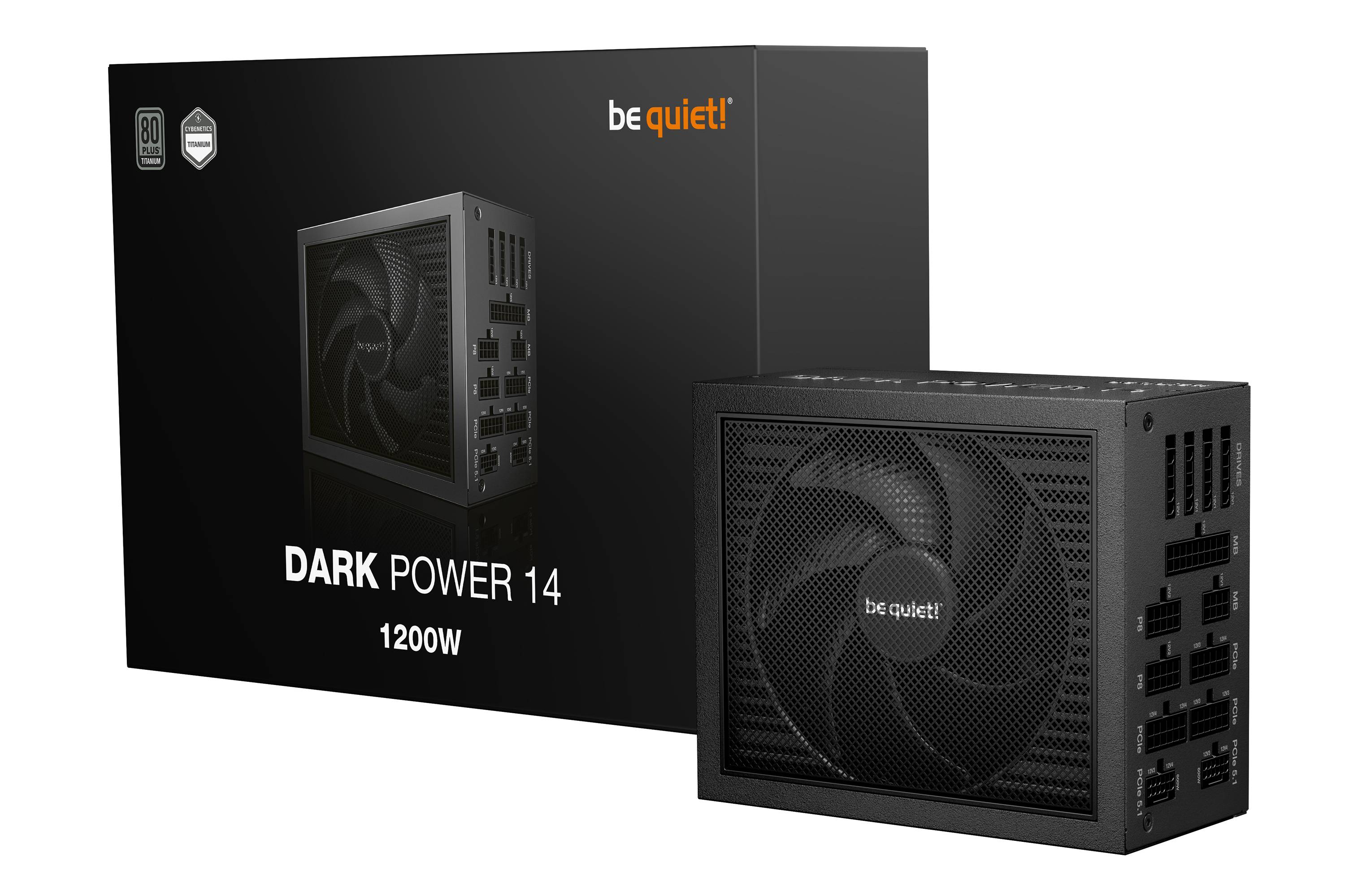 be quiet! Dark Power 14 1200 W - 80 Plus Titanium, 1200 W
