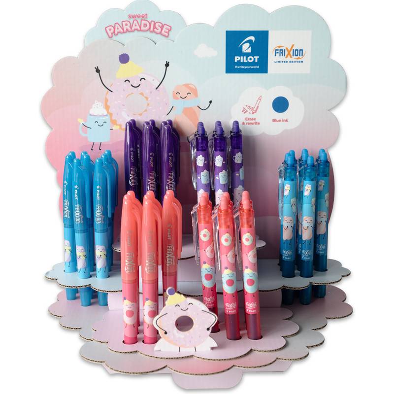 PILOT Tintenroller FRIXION BALL 07 Fancy Winter, Display