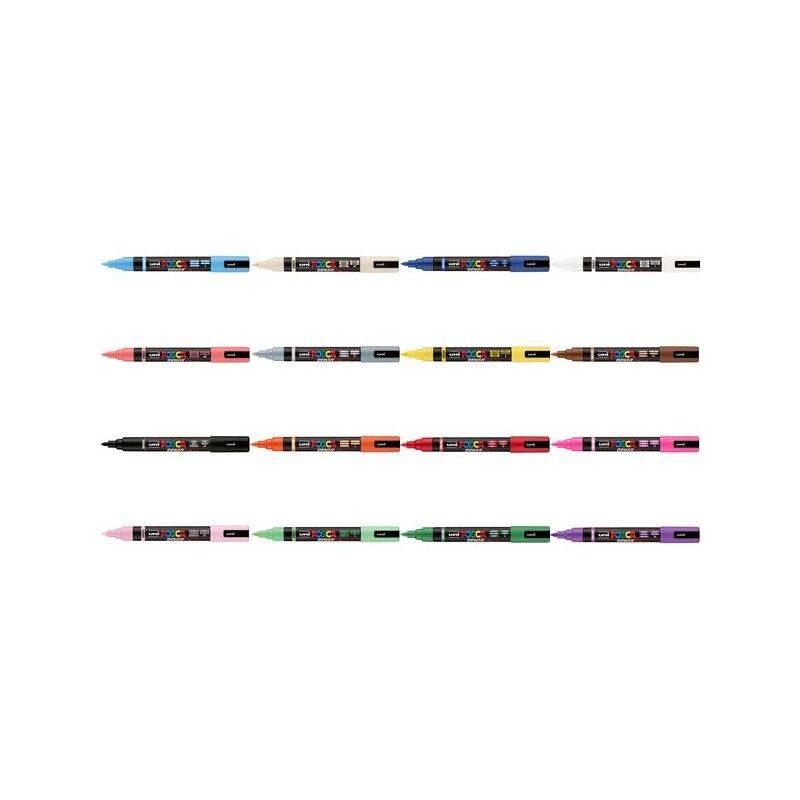 POSCA Pigmentmarker PC-5BR BRUSH, hellblau