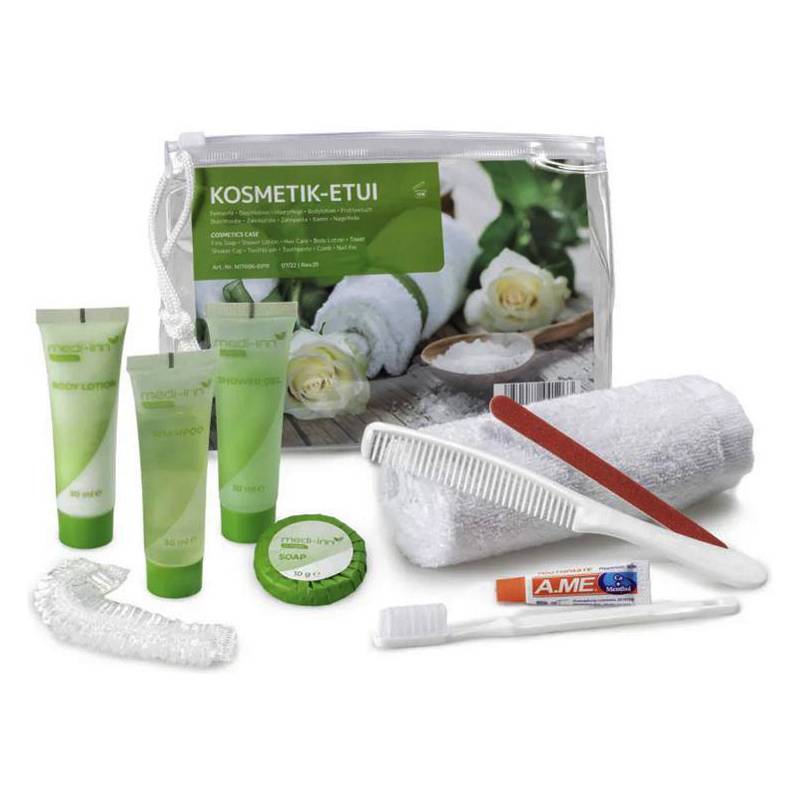 Lifemed Kosmetik-Reiseset, 10-teilig, im Kunststoffetui