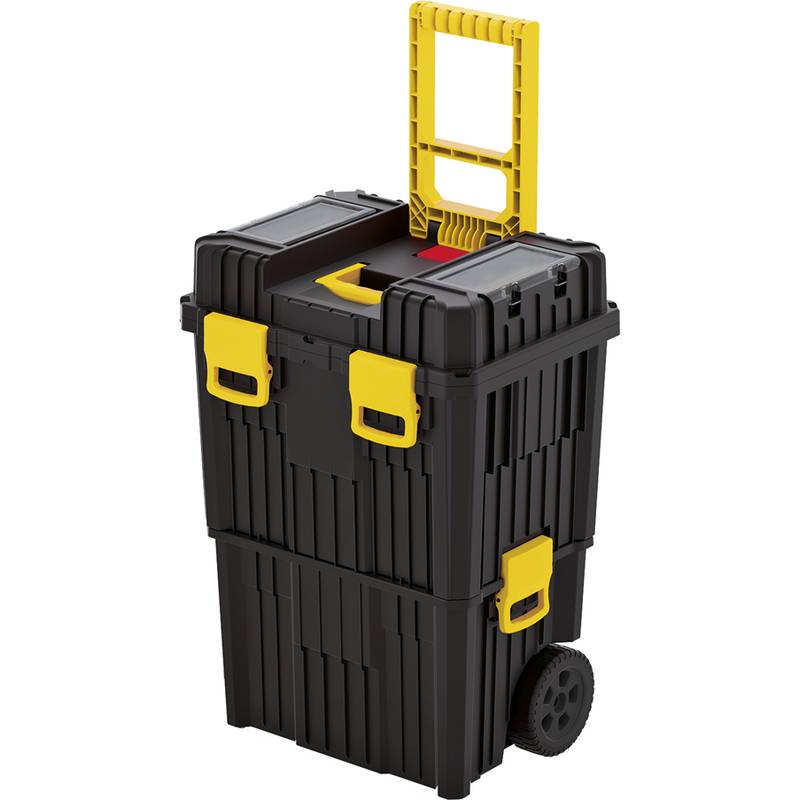 allit Werkzeugkoffer McPlus Mobile >P< 26, schwarz/gelb