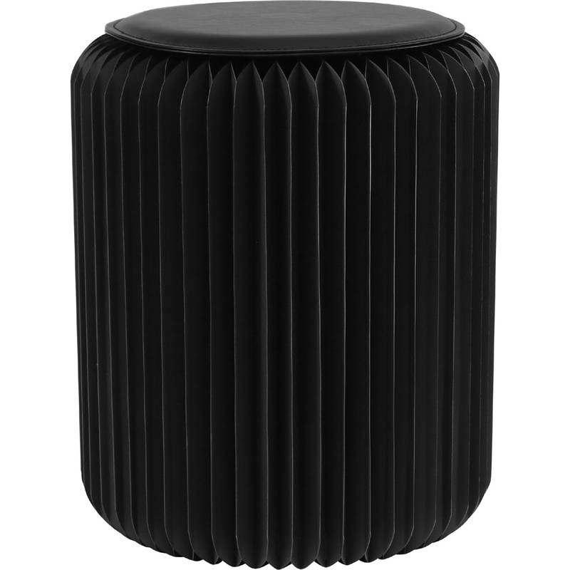 PAPERFLOW Faltbarer Hocker Flexistool, Höhe 420 mm, schwarz
