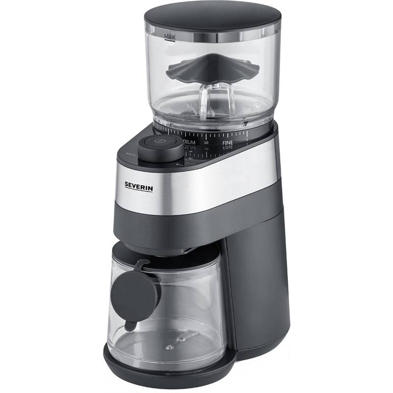 SEVERIN Kaffeemühle KM 3880, 140 Watt, schwarz / Edelstahl
