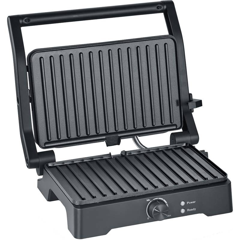 SEVERIN Kontaktgrill / Paninimaker KG 2391, schwarz