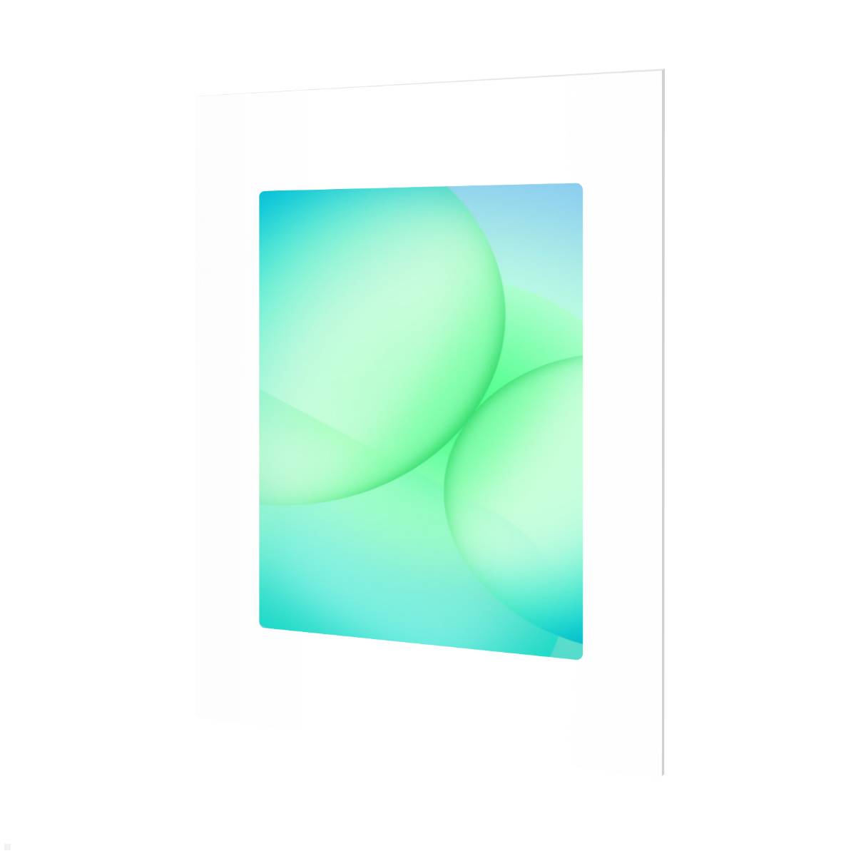 TabLines TWE134 Tablet Wandeinbau für Samsung Galaxy Tab A11 8.7, weiß