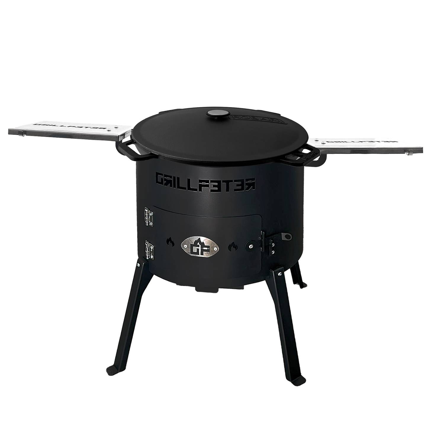 Utschak Nurlan Ø40 cm Kazan 12L Deckel Ablageset Reinigungsset