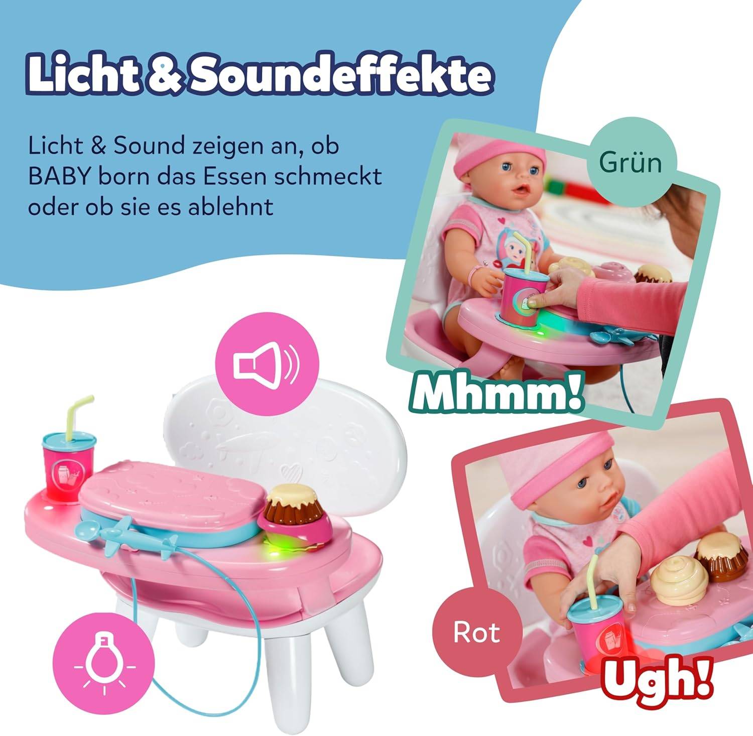 Zapf Creation 840634 - BABY born Füttertisch