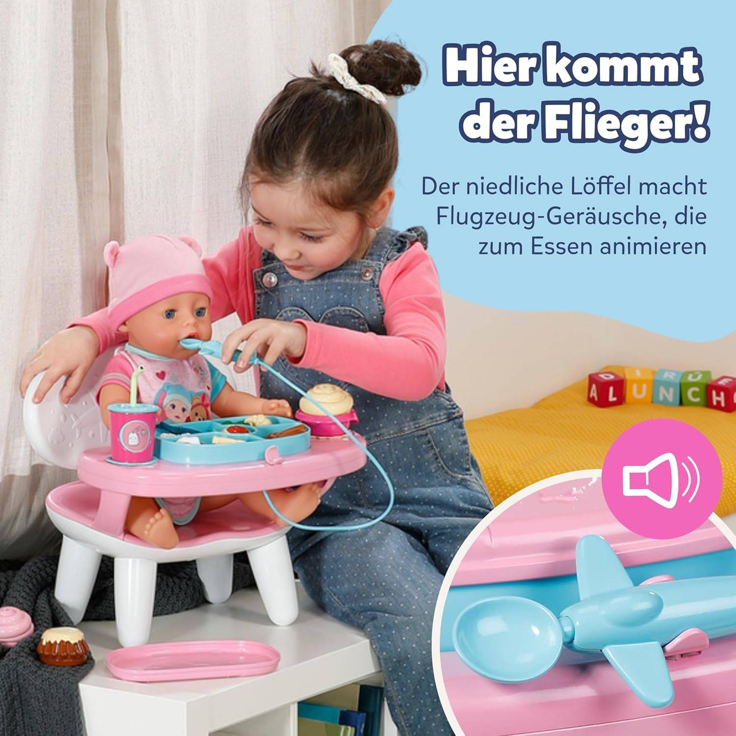 Zapf Creation 840634 - BABY born Füttertisch