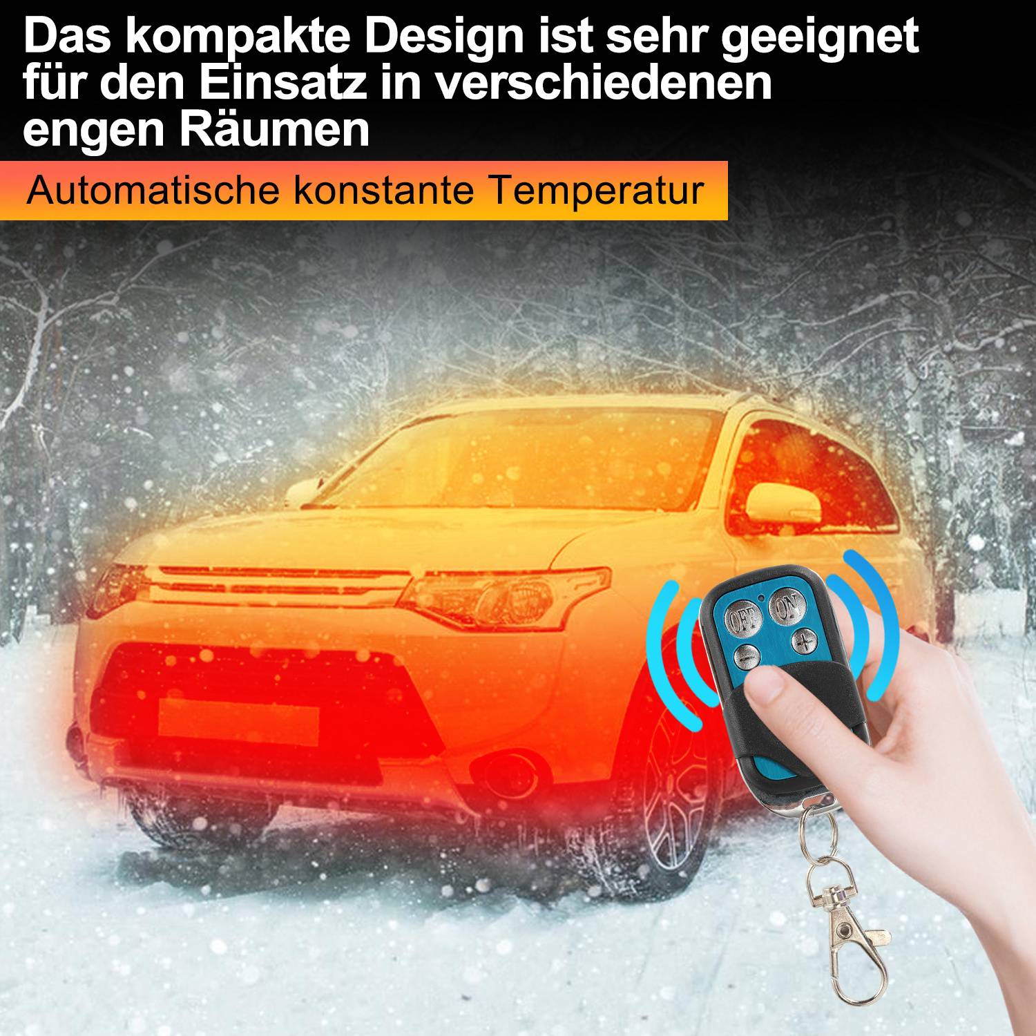 Luftheizung Air Heater Diesel Standheizung Luft Dieselheizung Standheizung 12 V 8KW, Lufterhitzer, mit LCD-Display & Fernbedienung Heizung