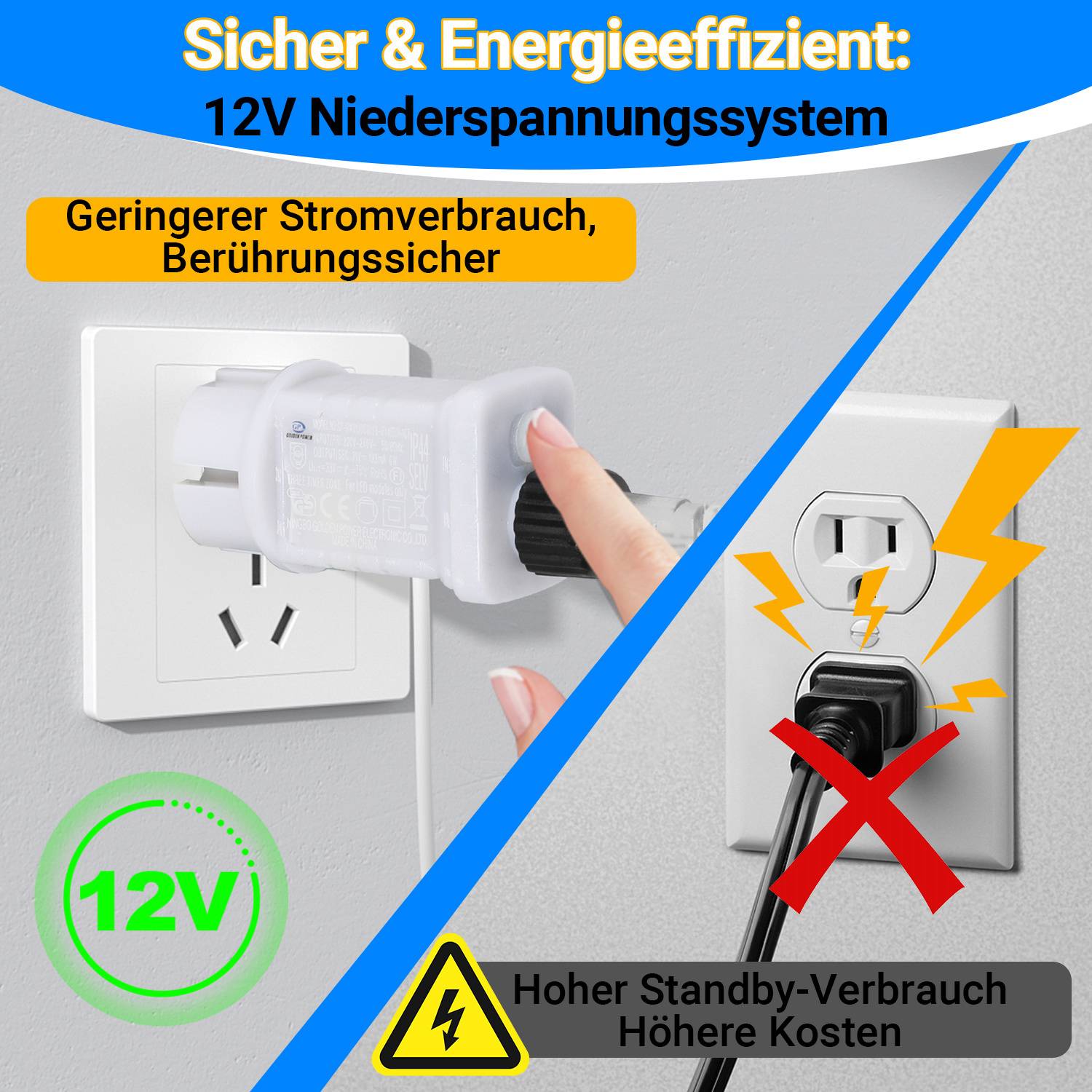 5M 360 LED Eisregen Eiszapfen Lichterkette mit 8 Modi Kaltweiß IP44 Eisregen Eiszapfen Lichtervorhang mit Fernbedienung Outdoor Garten Deko