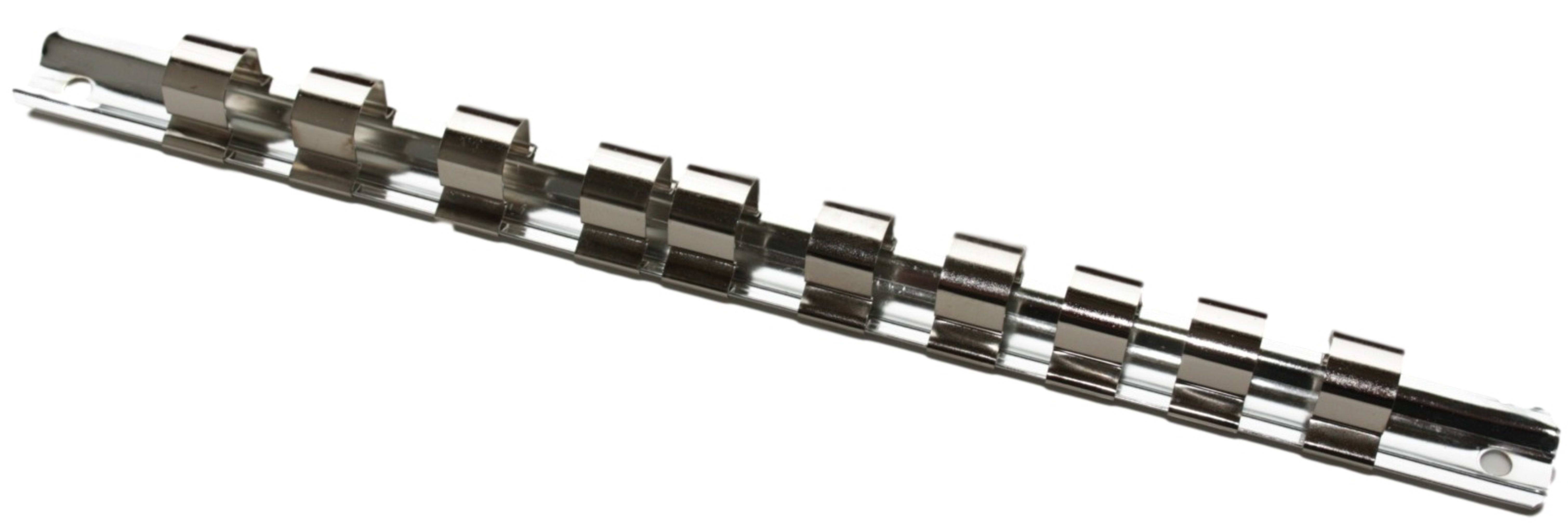 Stecknuss Schiene, 1/2 Zoll, Werkzeugleiste, 10 Clips