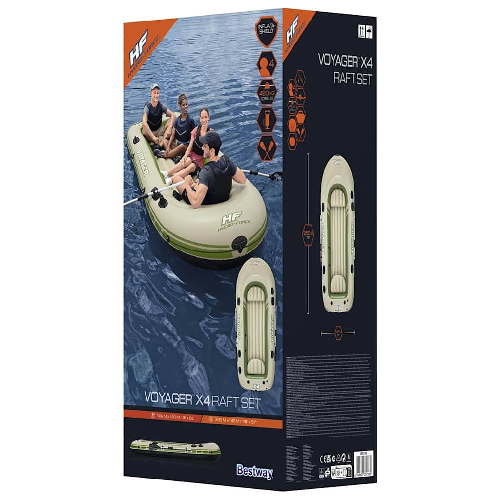 Best Way Aufblasbares Boot Beige 350 x 140 x 46 cm PVC