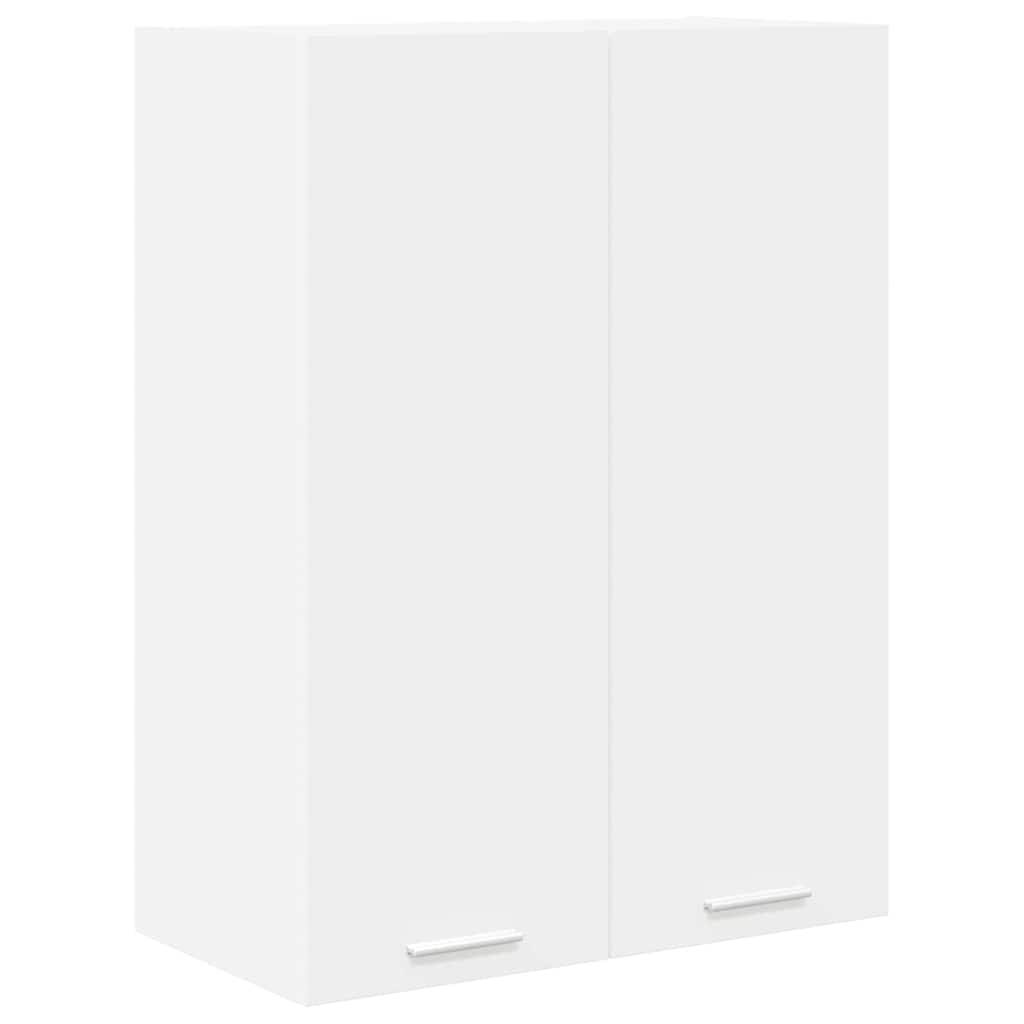 vidaXL Hängeschrank mit Speicher Weiß 60 x 31 x 80 cm Holzwerkstoff