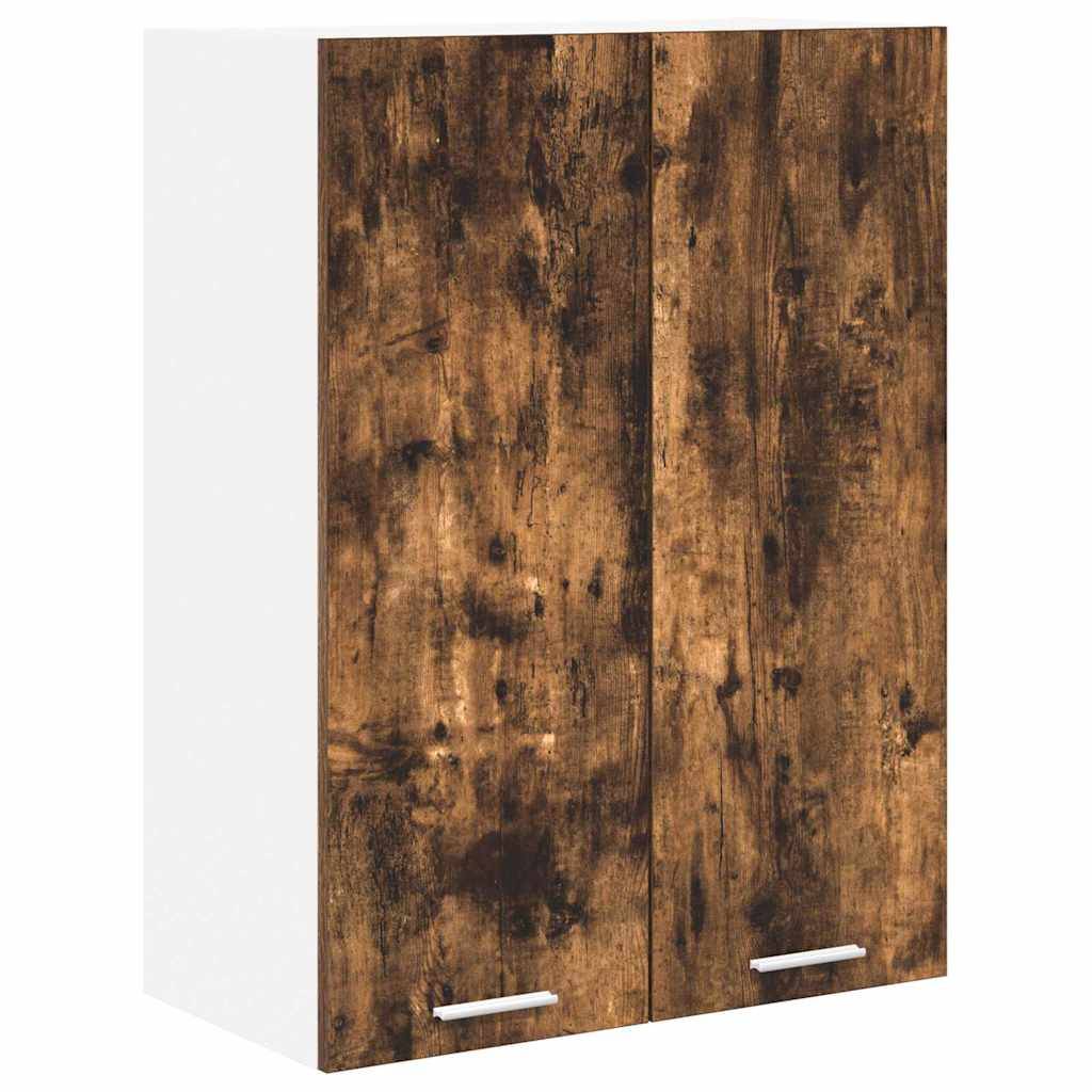 vidaXL Hängeschrank Geräucherte Eiche 60 x 31 x 80 cm Holzwerkstoff