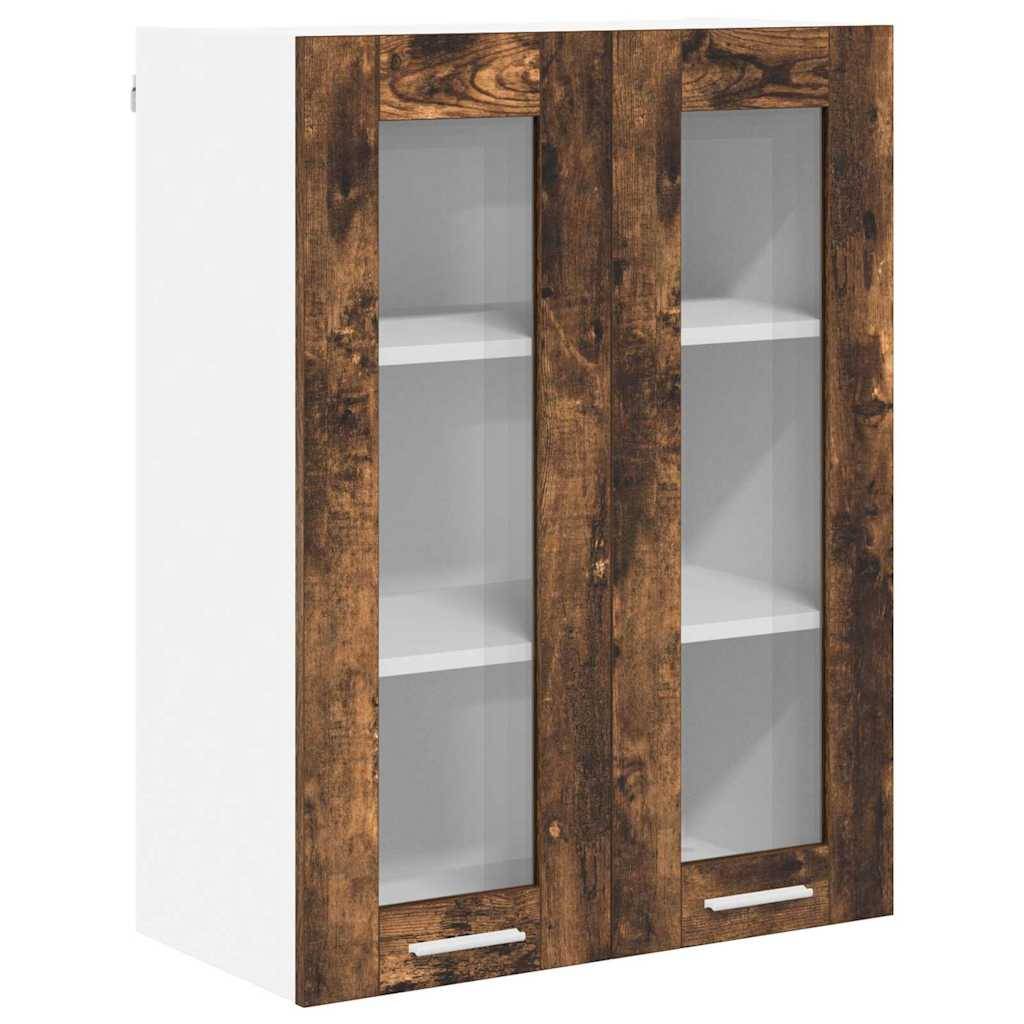 vidaXL Hängeschrank Geräucherte Eiche 60 x 31 x 80 cm Holzwerkstoff