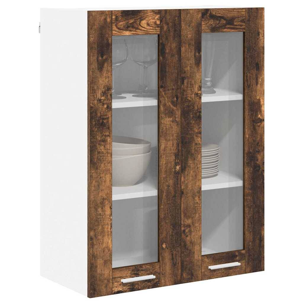 vidaXL Hängeschrank Geräucherte Eiche 60 x 31 x 80 cm Holzwerkstoff