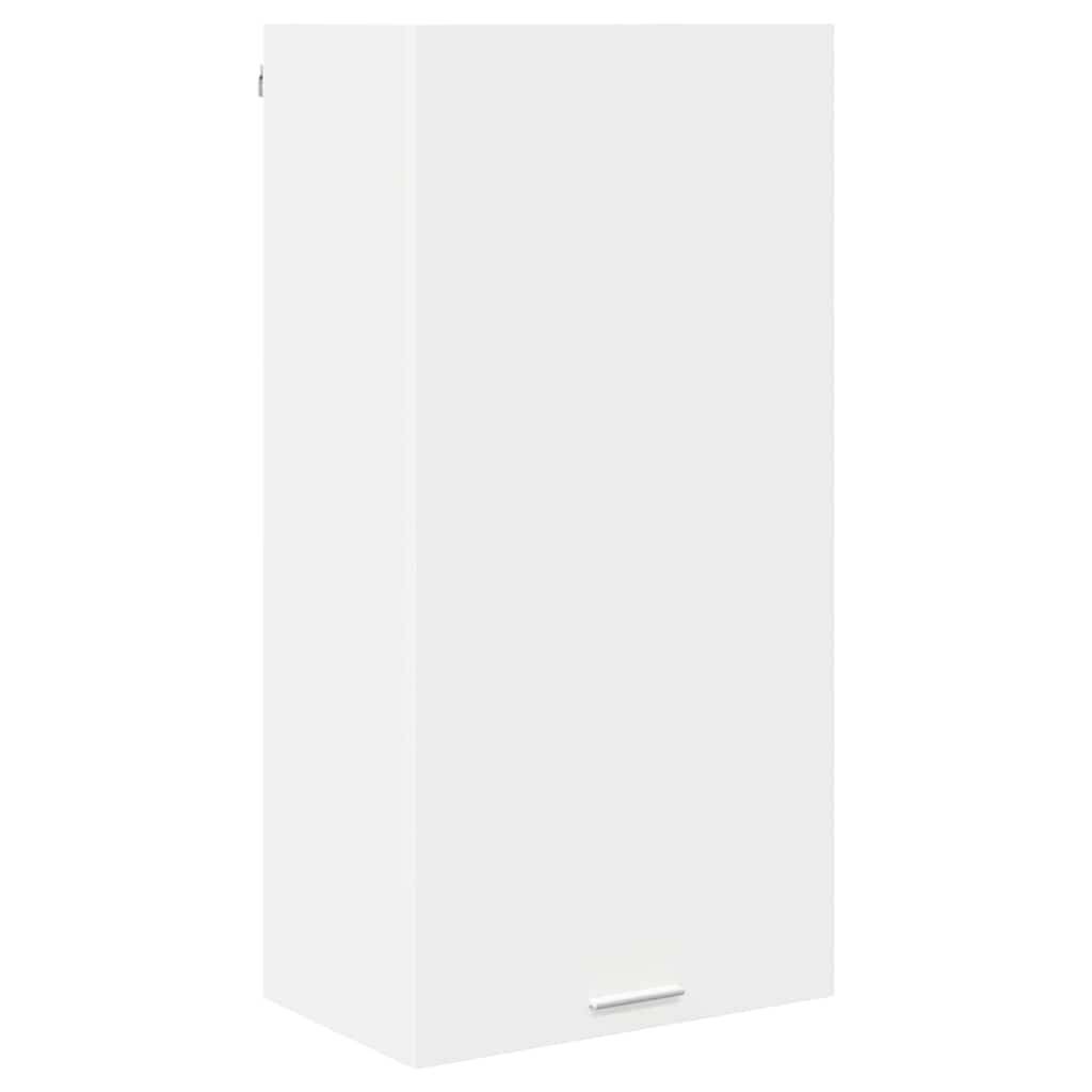 vidaXL Hängeschrank mit Speicher Weiß 50 x 31 x 100 cm Holzwerkstoff