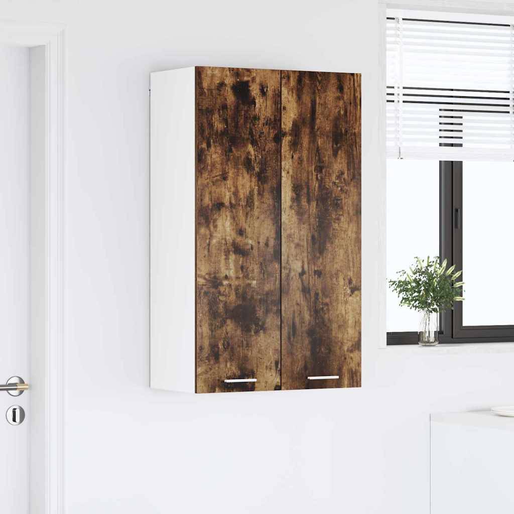 vidaXL Hängeschrank Geräucherte Eiche 60 x 31 x 100 cm Holzwerkstoff