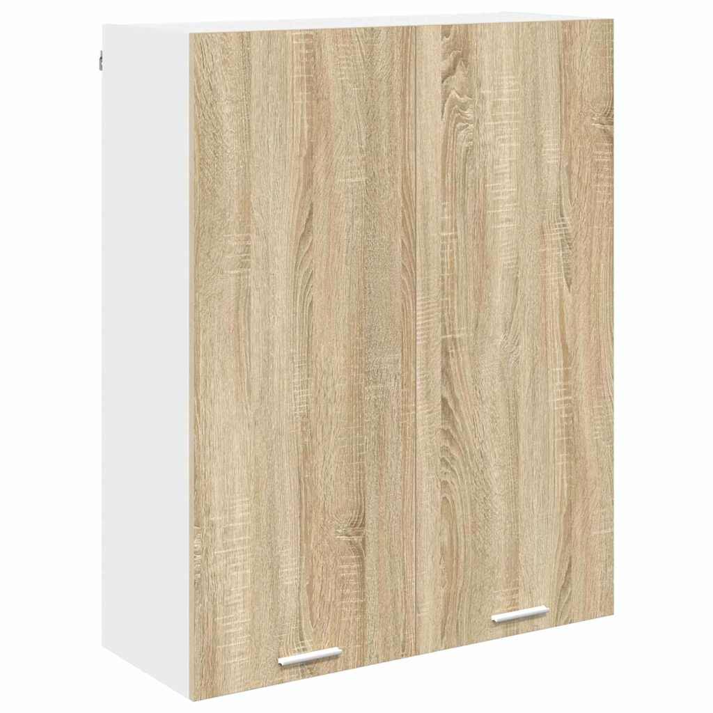 vidaXL Hängeschrank Sonoma-Eiche 80 x 31 x 100 cm Holzwerkstoff