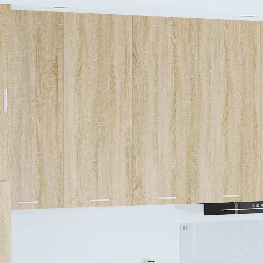 vidaXL Hängeschrank Sonoma-Eiche 80 x 31 x 100 cm Holzwerkstoff