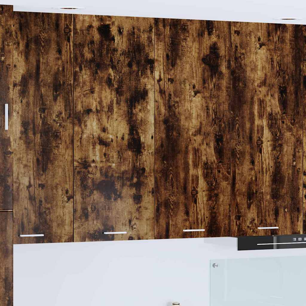 vidaXL Hängeschrank Geräucherte Eiche 80 x 31 x 100 cm Holzwerkstoff
