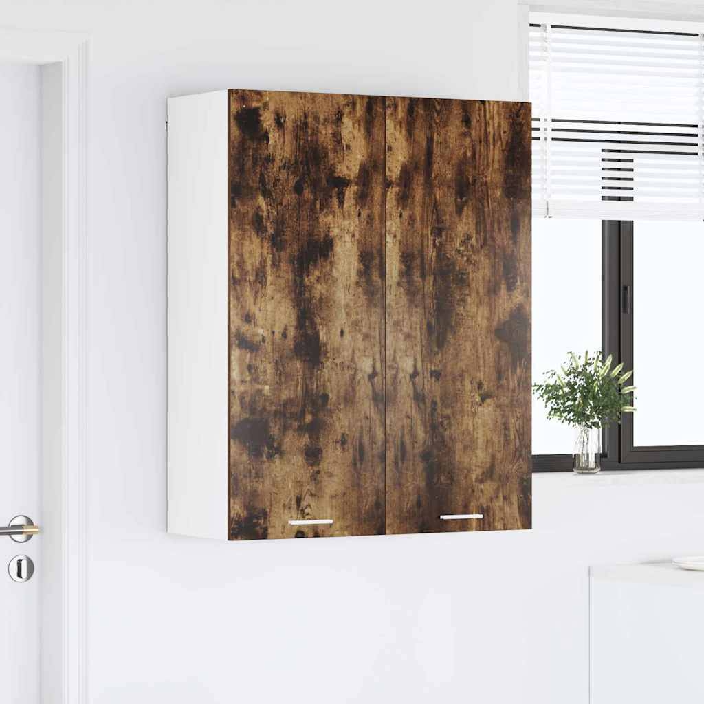 vidaXL Hängeschrank Geräucherte Eiche 80 x 31 x 100 cm Holzwerkstoff