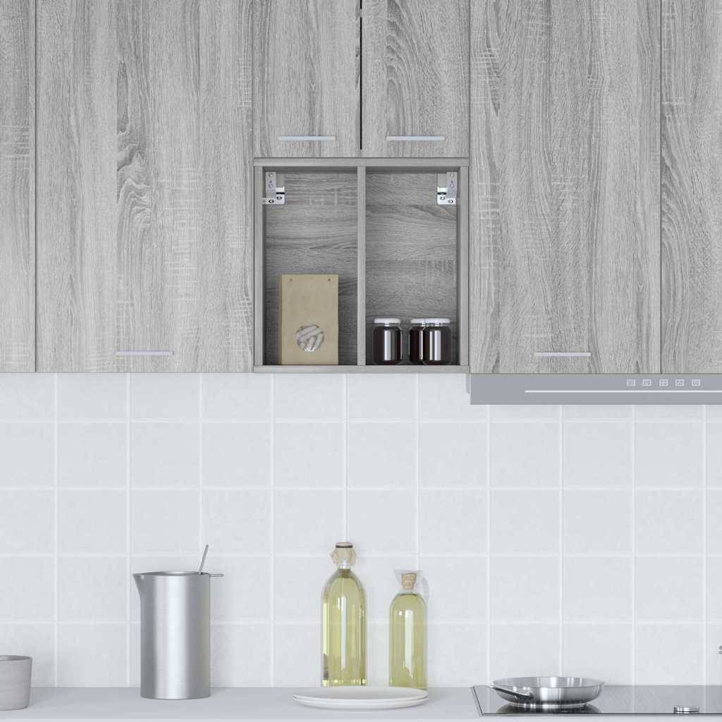 vidaXL Hängeschrank Graues Sonoma 40 x 29,5 x 40 cm Holzwerkstoff