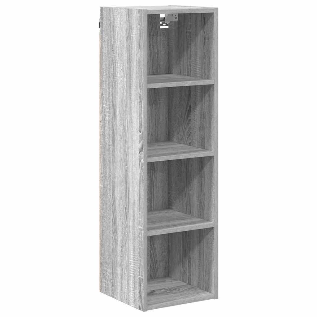 vidaXL Hängeschrank Graues Sonoma 30 x 29,5 x 100 cm Holzwerkstoff