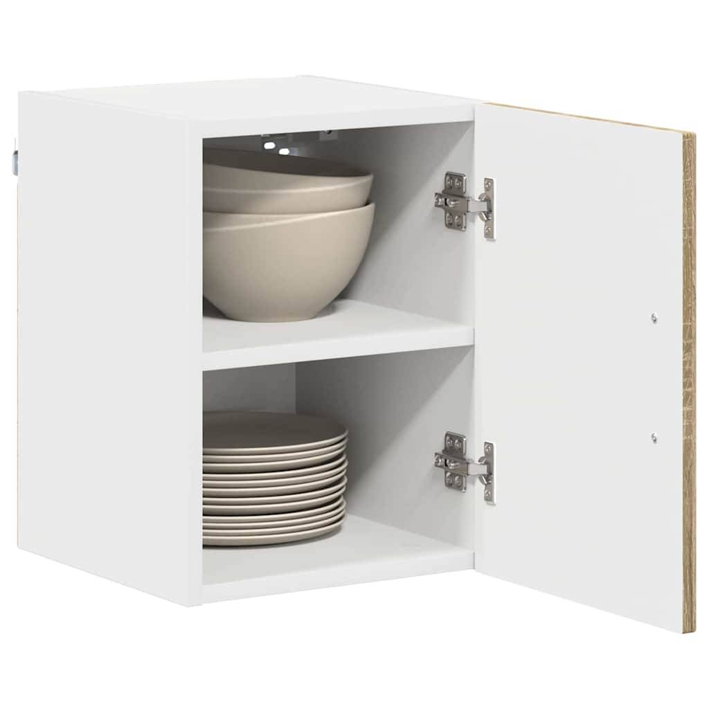 vidaXL Küchenschrank Kalmar 2 pcs Sonoma-Eiche 30 x 31 x 40 cm