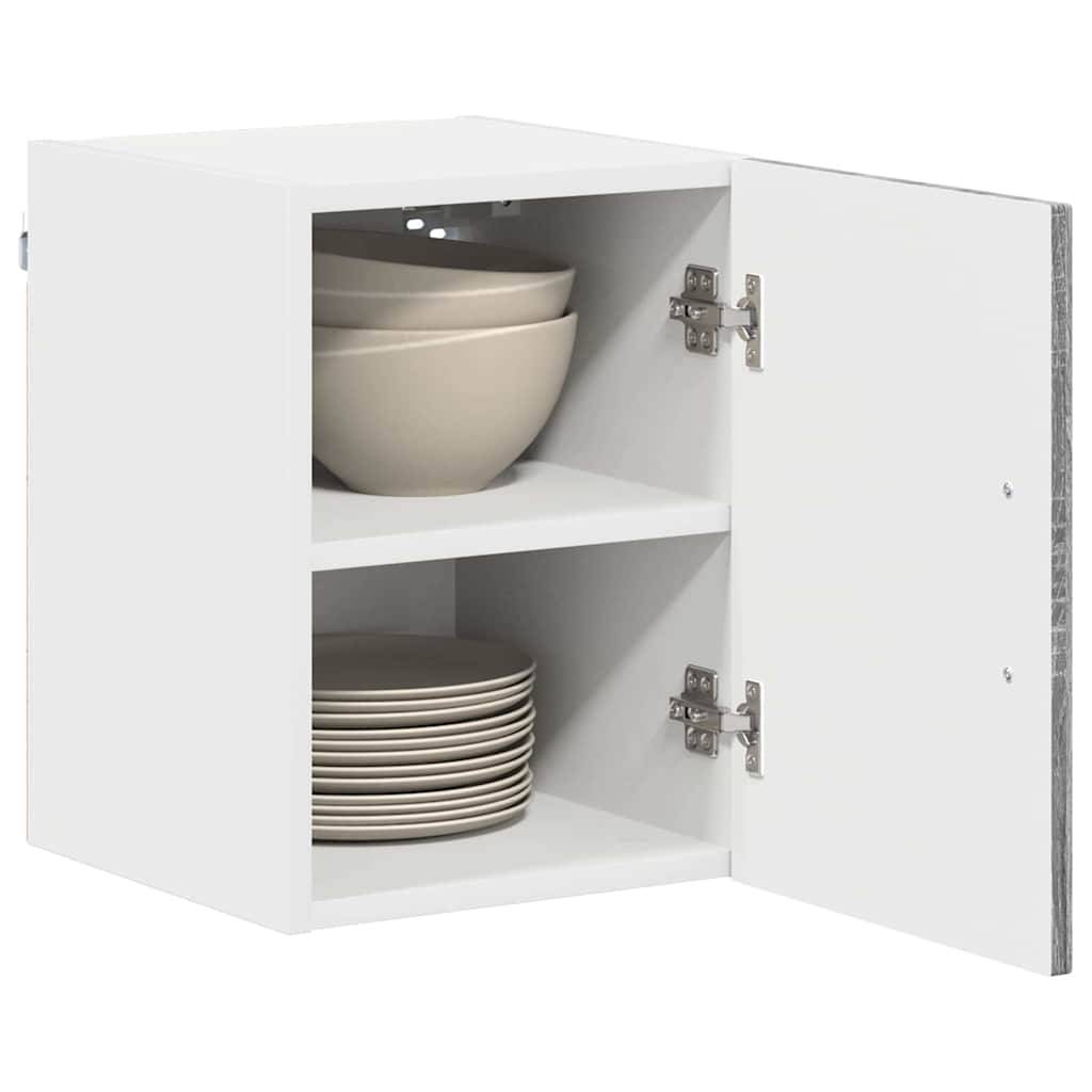 vidaXL Küchenschrank Kalmar 2 pcs Graues Sonoma 30 x 31 x 40 cm