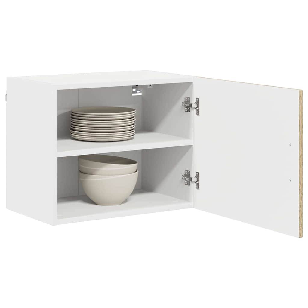 vidaXL Küchenschrank Kalmar 2 pcs Sonoma-Eiche 50 x 31 x 40 cm