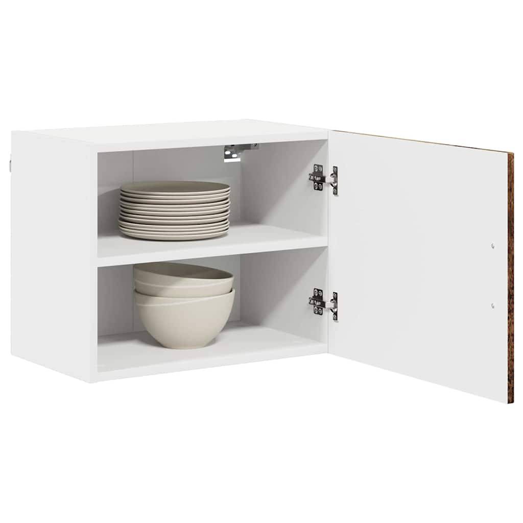 vidaXL Küchenschrank mit Speicher Kalmar 2 pcs Altholz 50 x 31 x 40 cm