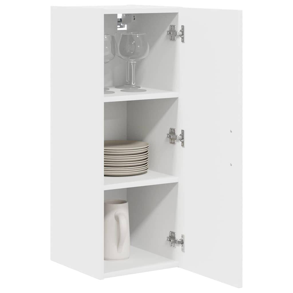 vidaXL Küchenschrank Kalmar 2 pcs Weiß 30 x 31 x 80 cm Holzwerkstoff