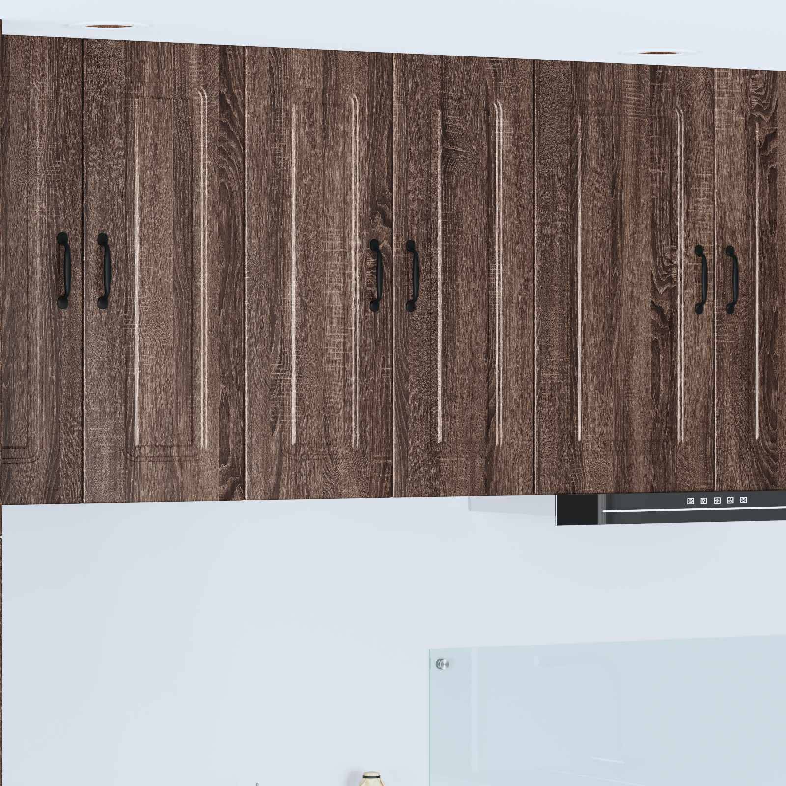 vidaXL Geschirrspülerfront Kalmar Braun Eichen-Optik 30 x 31 x 80 cm