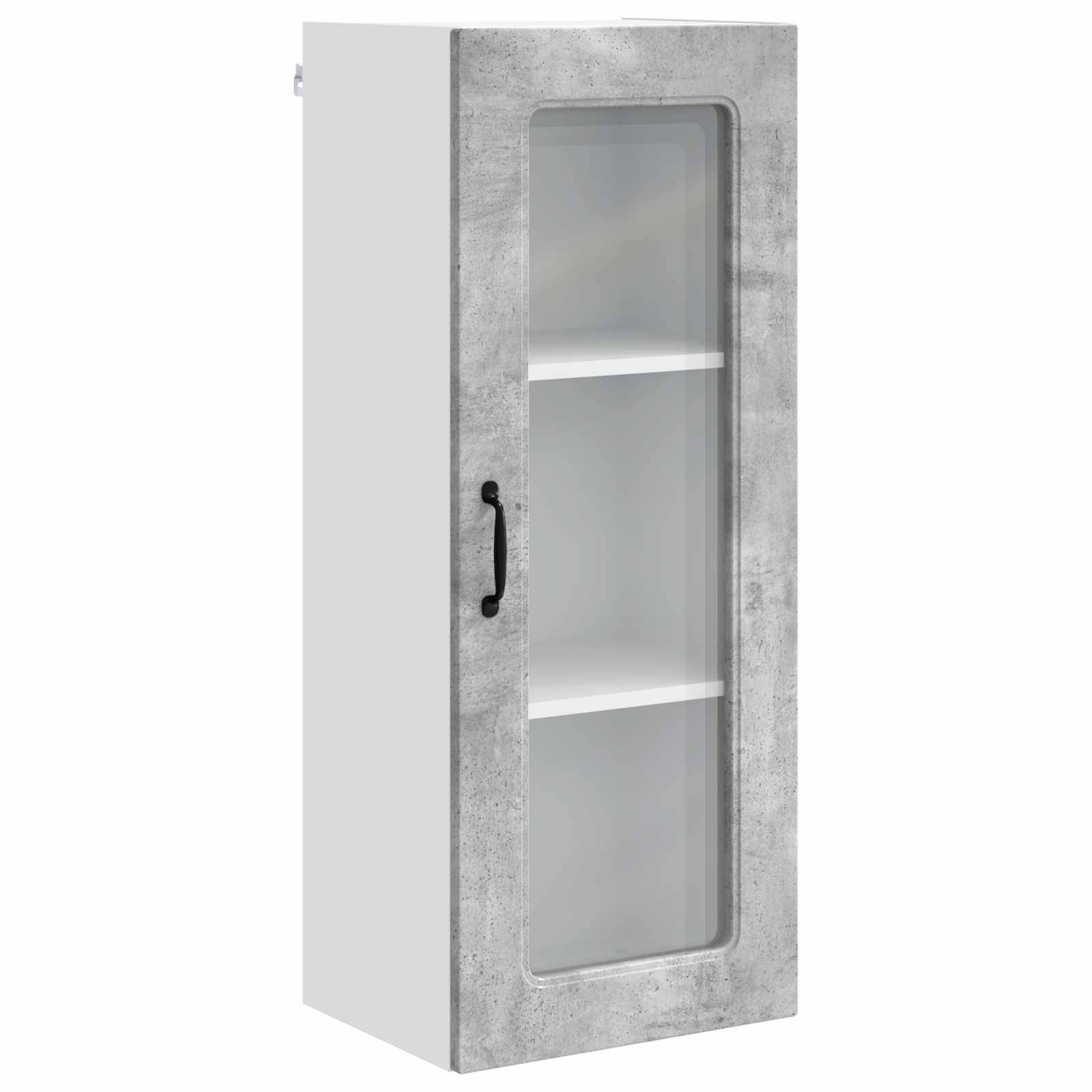 vidaXL Geschirrspülerfront Kalmar Beton Grau 40 x 31 x 100 cm
