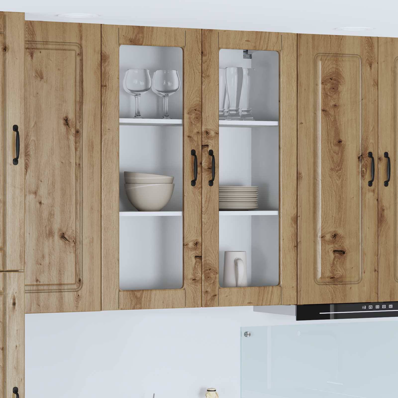 vidaXL Geschirrspülerfront Kalmar Artisan-Eiche 80 x 31 x 100 cm