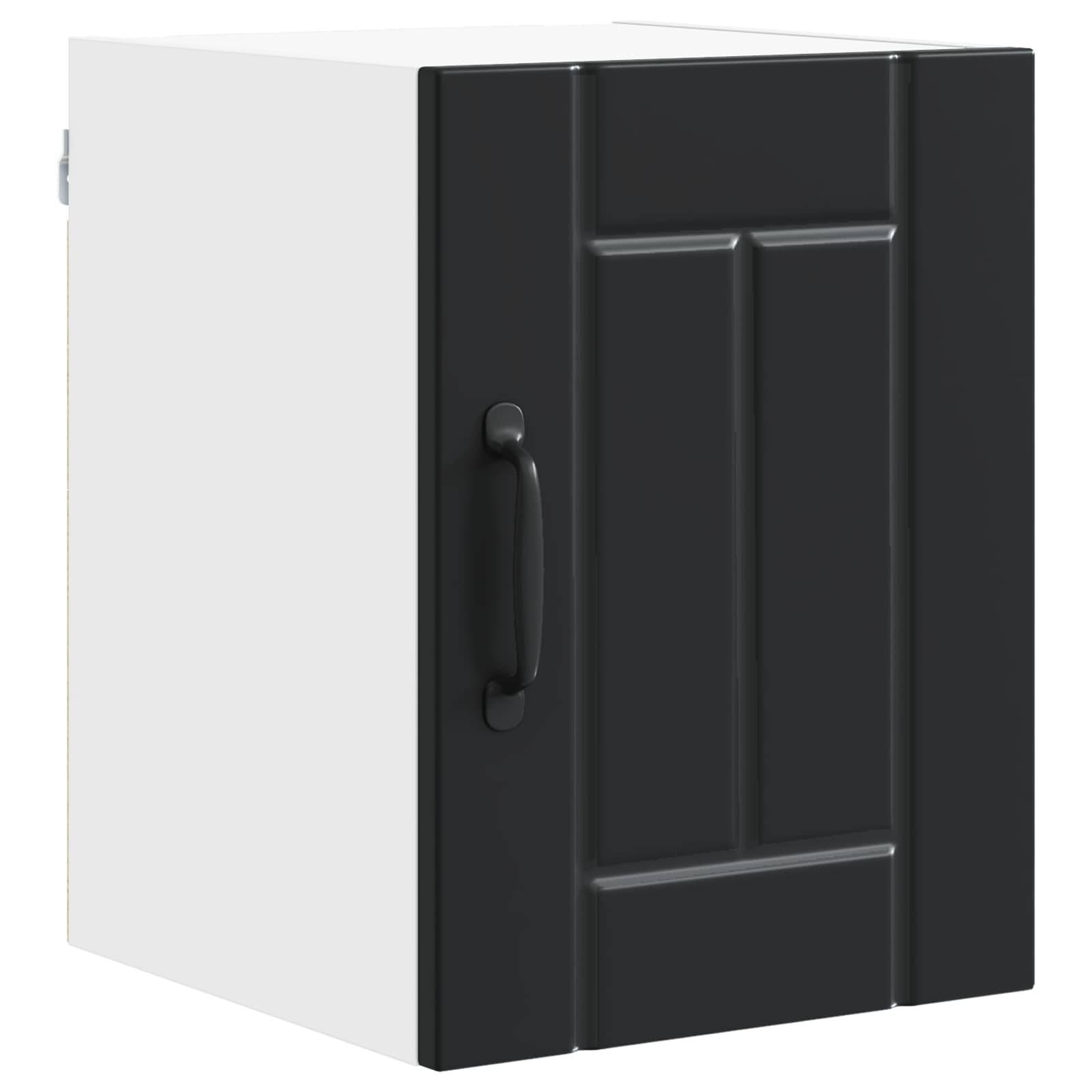 vidaXL Küchenschrank Lucca Schwarz 30 x 31 x 40 cm Holzwerkstoff