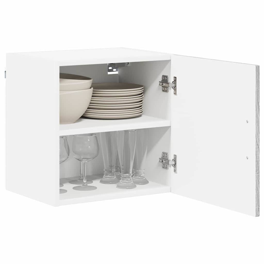 vidaXL Küchenschrank Lucca 2 pcs Graues Sonoma 40 x 31 x 40 cm