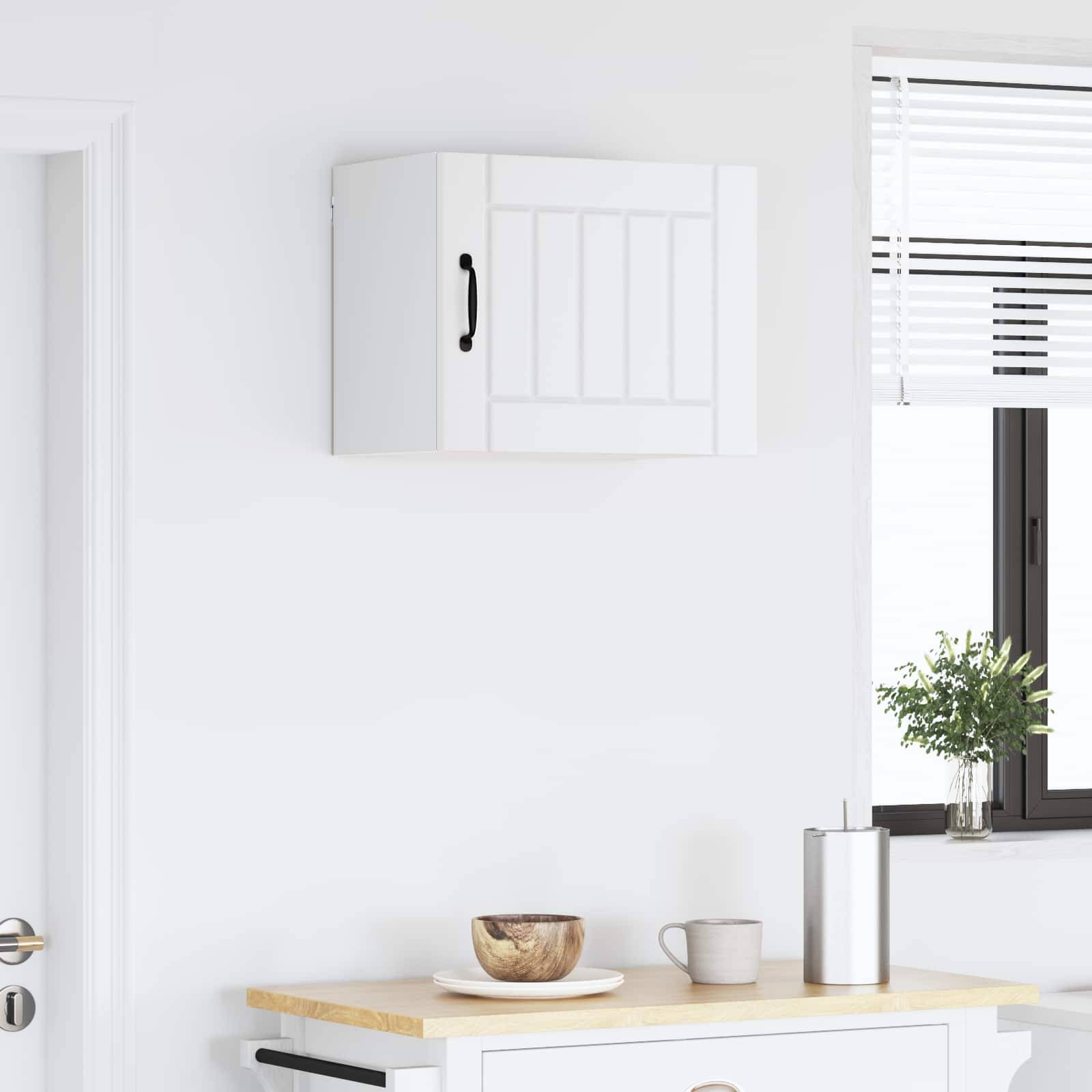 vidaXL Küchenschrank Lucca Weiß 50 x 31 x 40 cm Holzwerkstoff