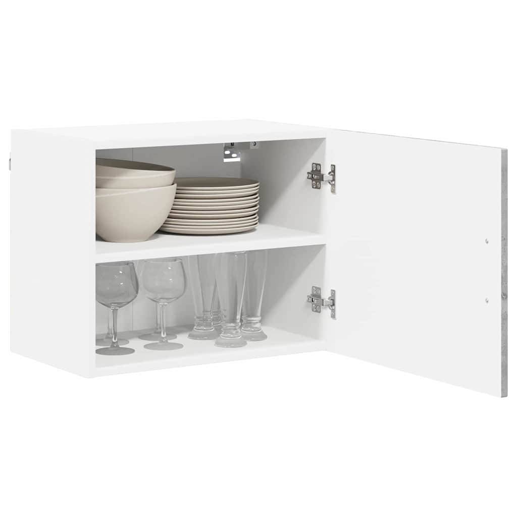 vidaXL Küchenschrank Lucca Betongrau 50 x 31 x 40 cm Holzwerkstoff