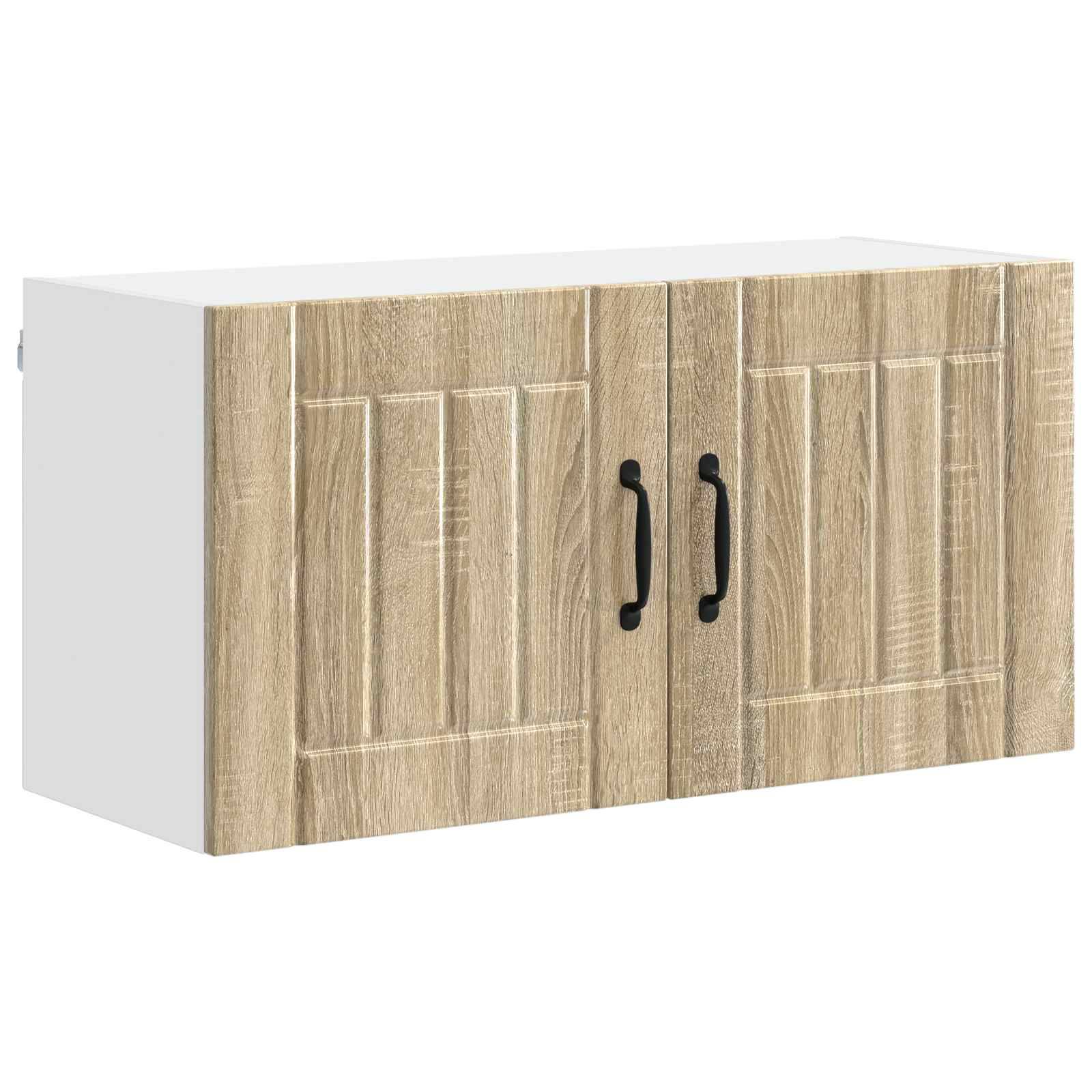 vidaXL Küchenschrank Lucca Sonoma-Eiche 80 x 31 x 40 cm Holzwerkstoff